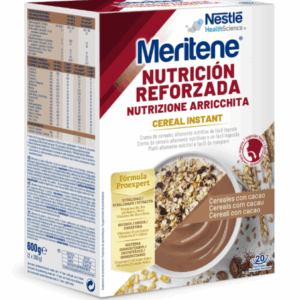 MERITENE NUTRICIÓN REFORZADA CEREALES CON CACAO 20 RACIONES