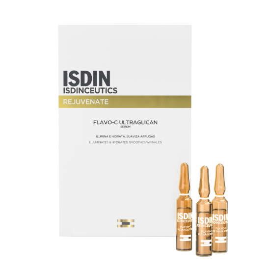 ISDIN ISDINCEUTICS REJUVENATE FLAVO-C ULTRAGLICAN SERUM 30 AMPOLLAS