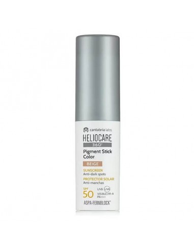 Heliocare 360 pigment stick spf 50 color beige 10gr
