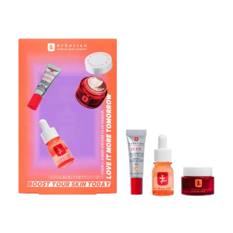 Erborian pack skin therapy eye cc eye light skin therapy light