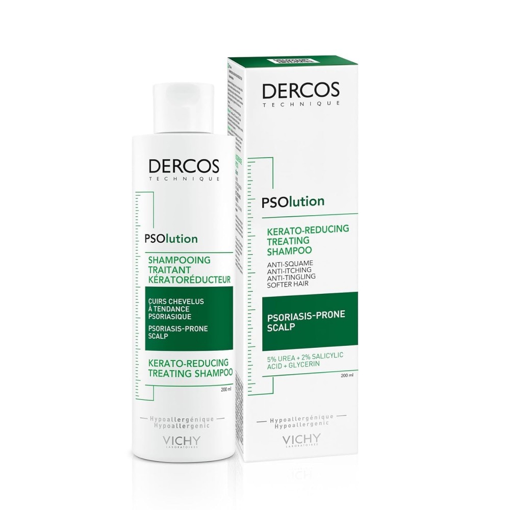 Vichy Dercos PSOlution Champú de Tratamiento Keratorreductor 200mL