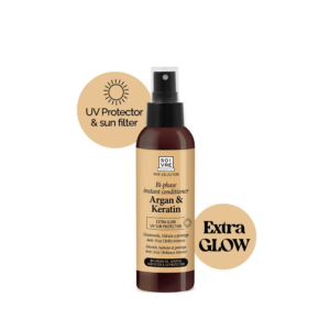 Soivre Argan & keratin Spray Desenredante Extra Brillo 100mL + Mini Brush