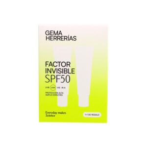 gh Pack 1+1 Factor Invisible Spf50 45ml+45ml Gema Herrerias