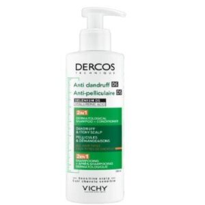 Vichy Dercos Champú Acondicionador Anticaspa DS 2 en 1 390mL