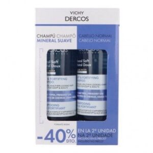 Vichy Dercos Pack Champú Mineral Suave 400ml + 400ml