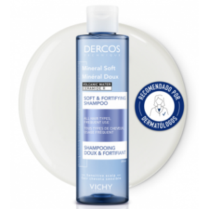 Vichy Dercos Mineral Suave Champú Suave Fortificante 200 mL