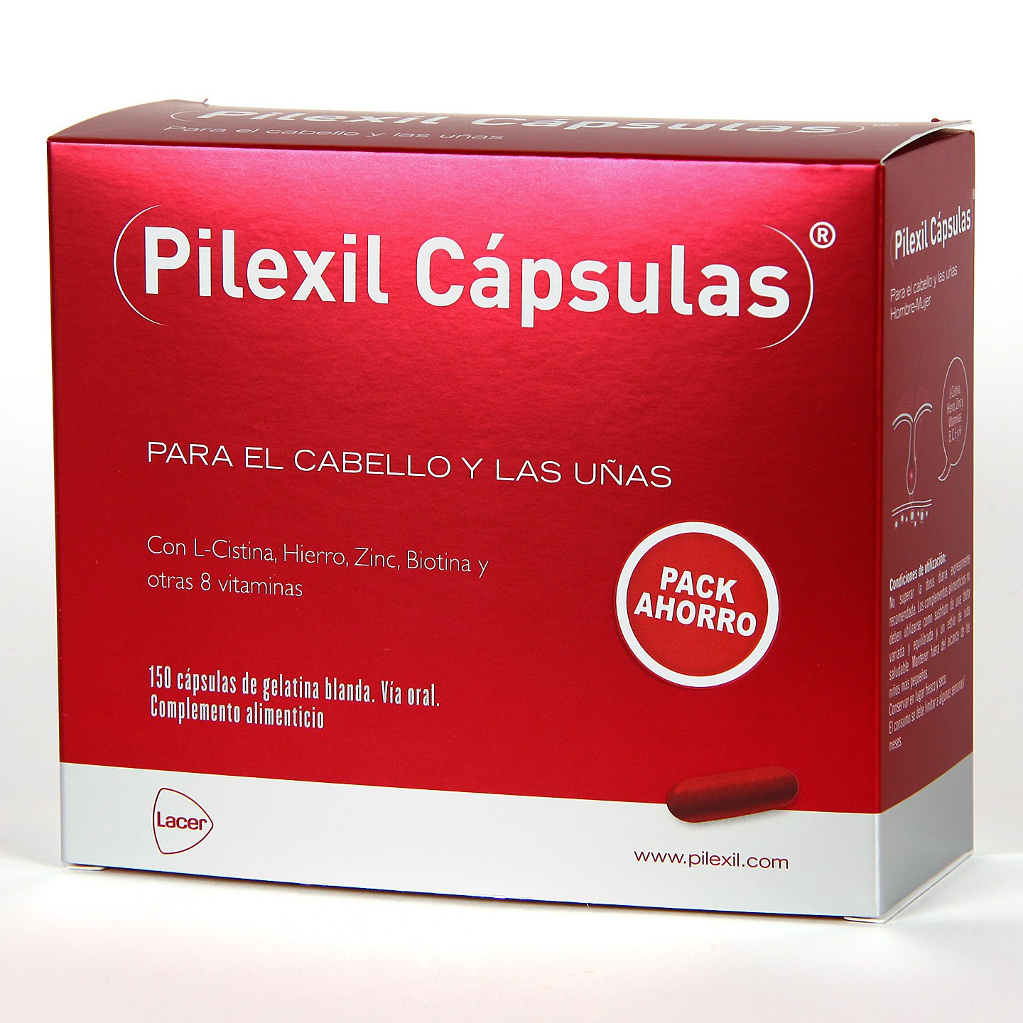 pilexil Cápsulas Anticaída Pack Ahorro 150 cápsulas