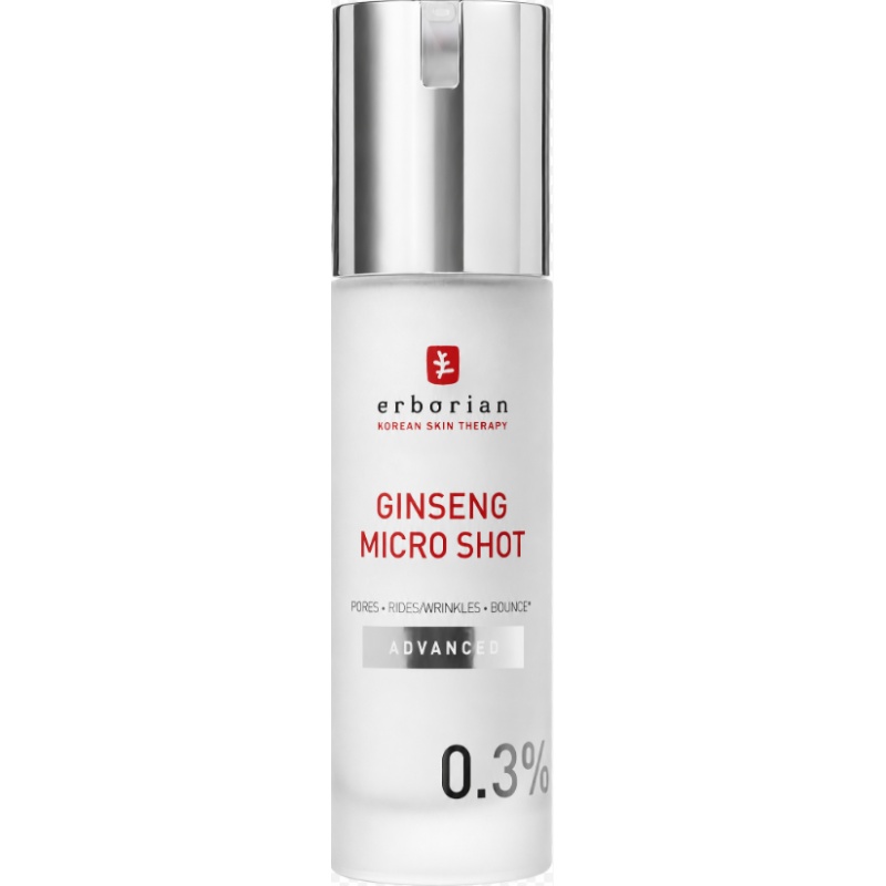 ERBORIAN SÉRUM GINSENG MICRO SHOT 0,3% 30 ml