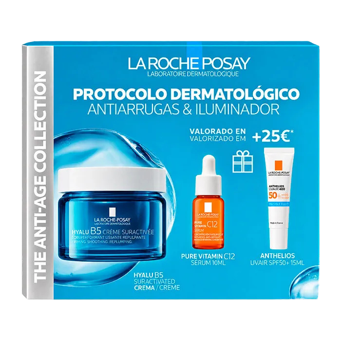 LA ROCHE-POSAY PROTOCOLO DERMATOLÓGICO ANTIARRUGAS & ILUMINADOR