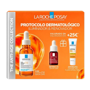 LA ROCHE POSAY PROTOCOLO DERMATOLÓGICO ILUMINADOR & RENOVADOR