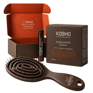 KOBHO LABS KOBHOHAIR BOOST PACK 20 VIALES + CEPILLO