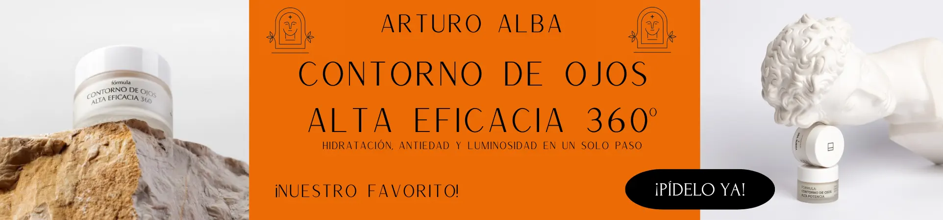 Fatima Arturo alba contorno de ojos