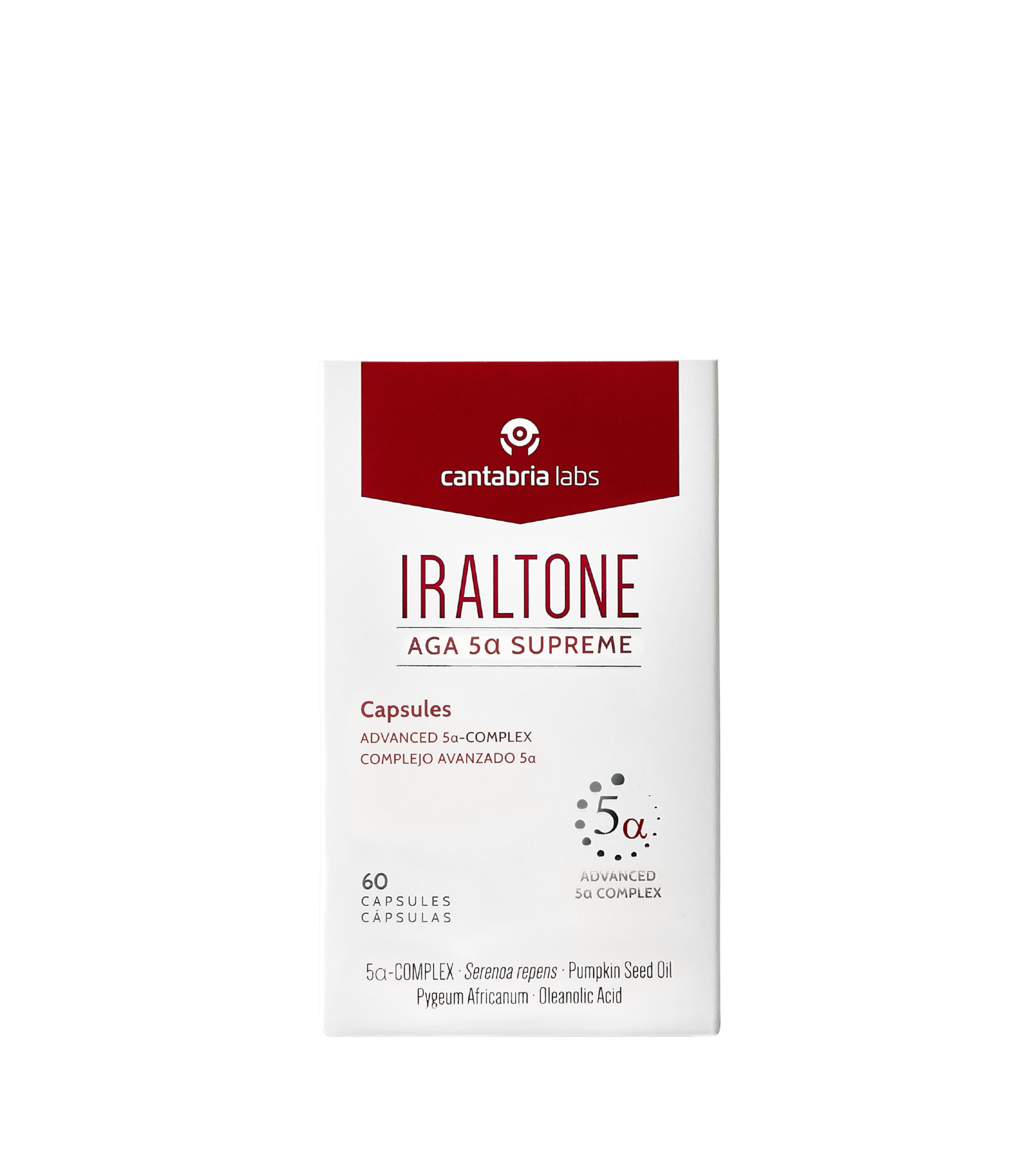 IRALTONE AGA 5α SUPREME 60 CÁPSULAS